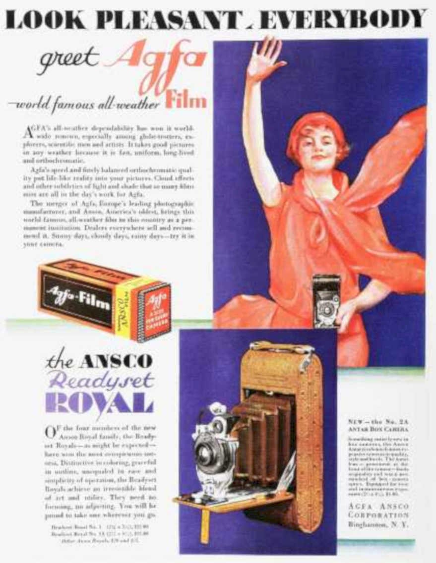 Agfa Readywet Royal Vintage Retro Advert Ads A4 Photo Print