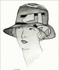 Agnes Hat Drawing Vintage Retro Advert Poster A4 Photo Print