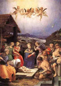Agnolo Bronzino Adoration Of Shepherds Eur A4 Photo Print