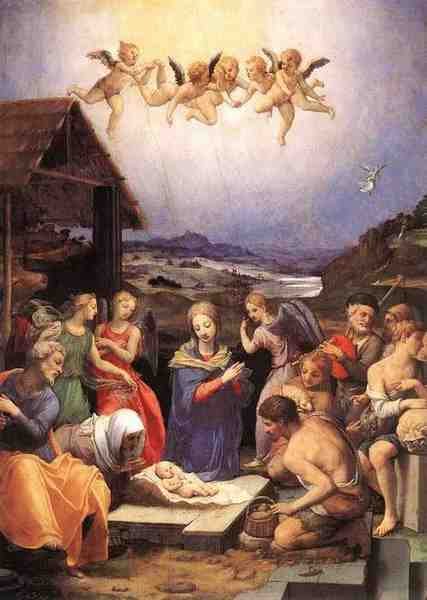 Agnolo Bronzino Adoration Of Shepherds Eur A4 Photo Print