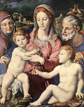 Agnolo Bronzino Holy Family A4 Photo Print