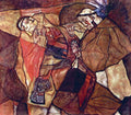 Agony The Death Struggle Egon Schiele A4 Photo Print
