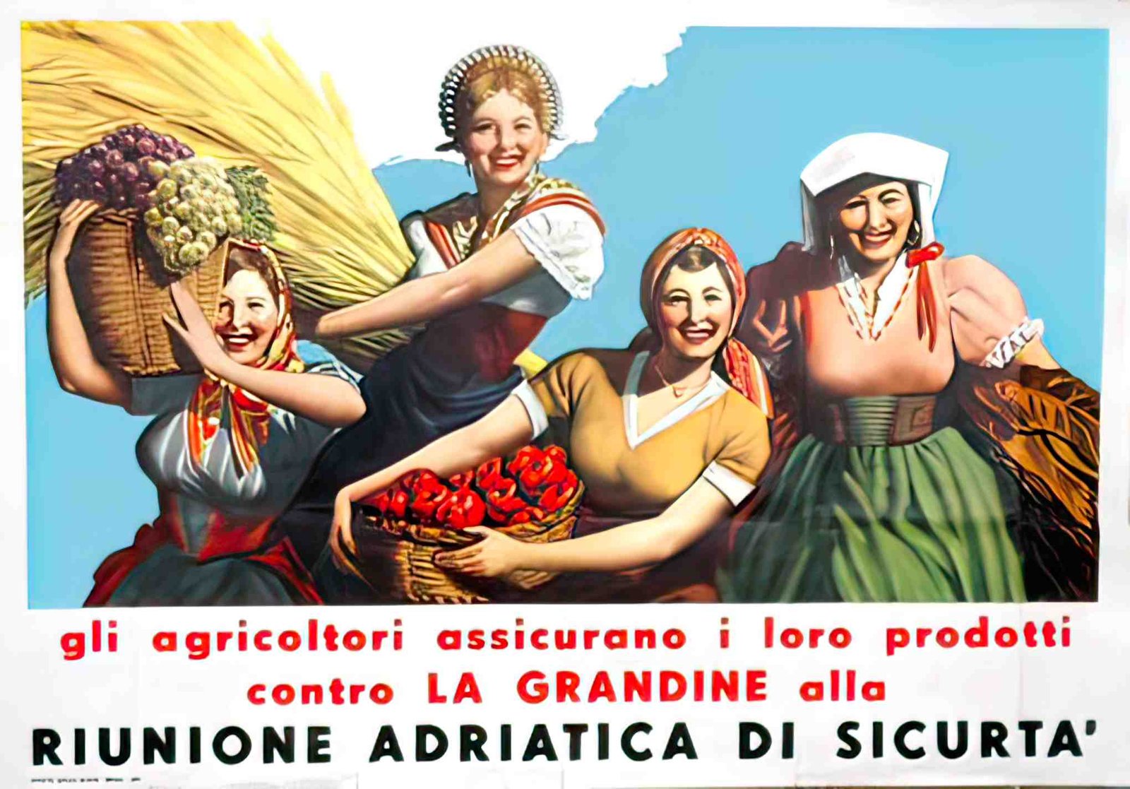 Agricultori 1 Advert A4 Photo Print