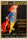 Agua Vilajuiga Poster Vintage Retro Advert Poster A4 Photo Print