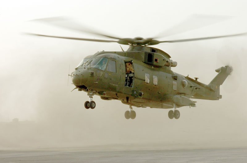 Agustawestland Aw101 Ehindustries Eh101 Merlin 11 Military A4 Photo Print