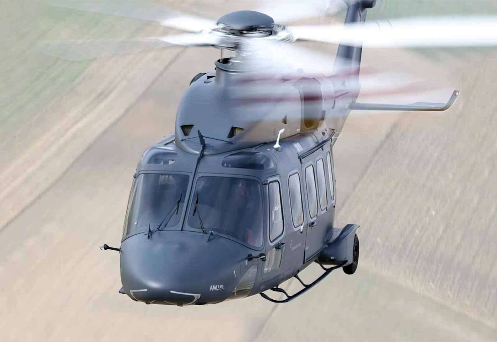 Agustawestland Aw149 Multirole Helicopter 2 (2) Military A4 Photo Print