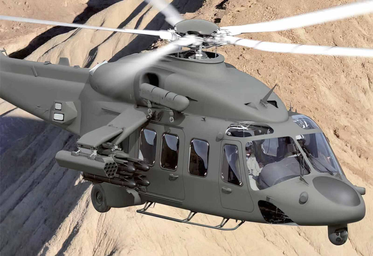 Agustawestland Aw149 Multirole Helicopter 3 (2) Military A4 Photo Print