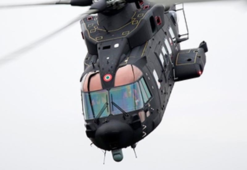 Agustawestland Hh101 Caesar Helicopter Military A4 Photo Print