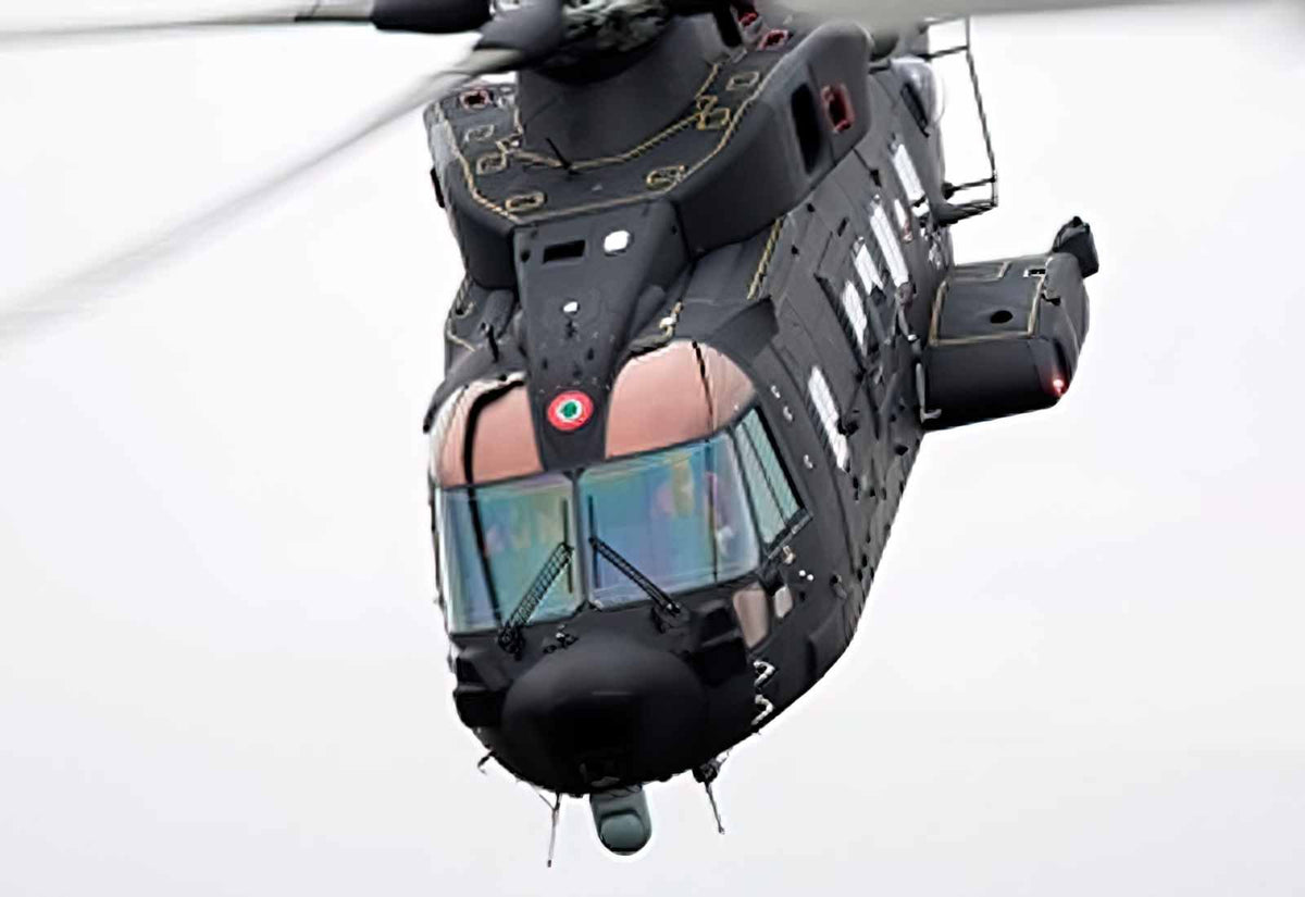 Agustawestland Hh101 Caesar Helicopter (2) Military A4 Photo Print
