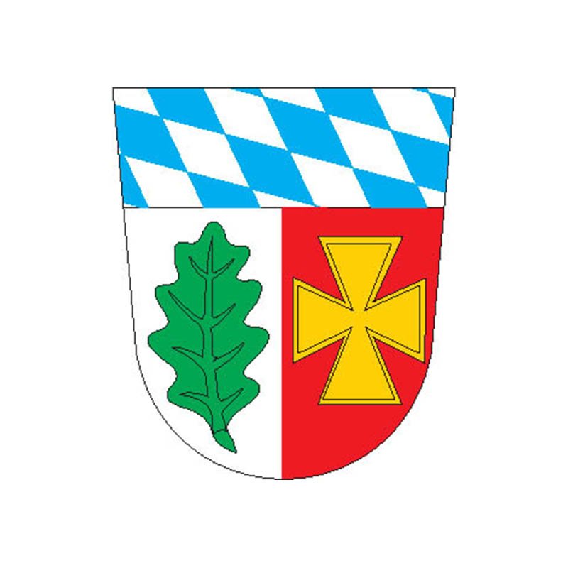 Aichachfriedberg Kreis Coat Of Arms N4899 A4 Photo Print