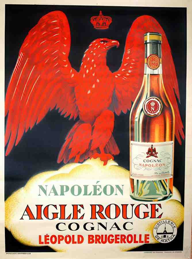 AigleRouge Vintage Advert A4 Photo Print