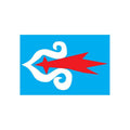 Ainu Flag N2386 A4 Photo Print