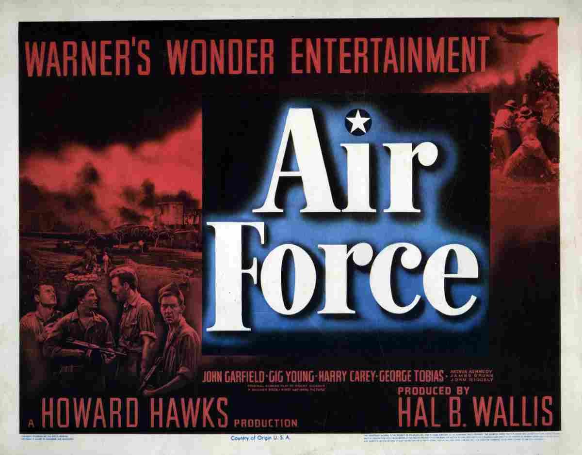 Air Force 02 film star poster A4 Photo Print