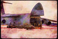 Air Force 396004 Air Force Lockheed A4 Limited Edition Watercolour Print