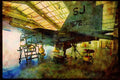Air Force 396032 F 15E Strike Eagle In The Hangar A4 Limited Edition Watercolour Print