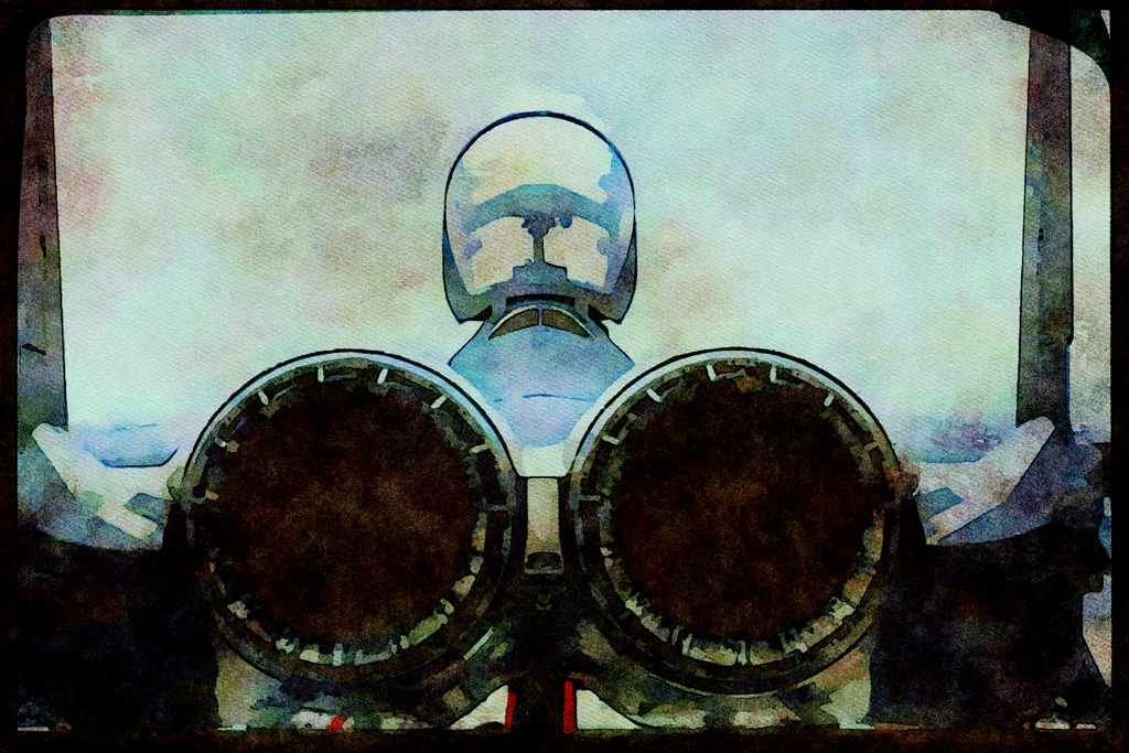 Air Force 396056 F 15E Strike Eagle A4 Limited Edition Watercolour Print