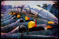 Air Force 396065 On The Ramp, Pre flight And Weapons Loading A4 Limited Edition Watercolour Print