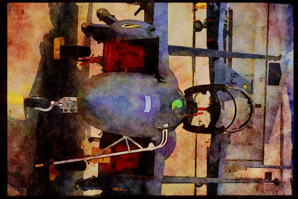 Air Force 396069 Canopy And Wide field View Of Head up Display A4 Limited Edition Watercolour Print
