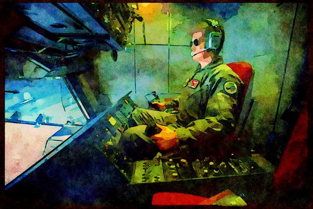 Air Force 396072 KC 10 Extender A4 Limited Edition Watercolour Print