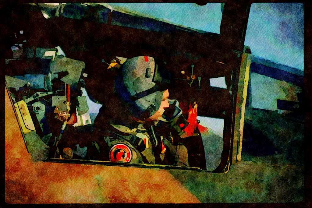 Air Force 396088 Pilots And EWO's Of The 27th Tactical Fighter Wing A4 Limited Edition Watercolour Print