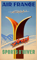 Air France Dc3 3 Vintage Retro Advert Poster A4 Photo Print