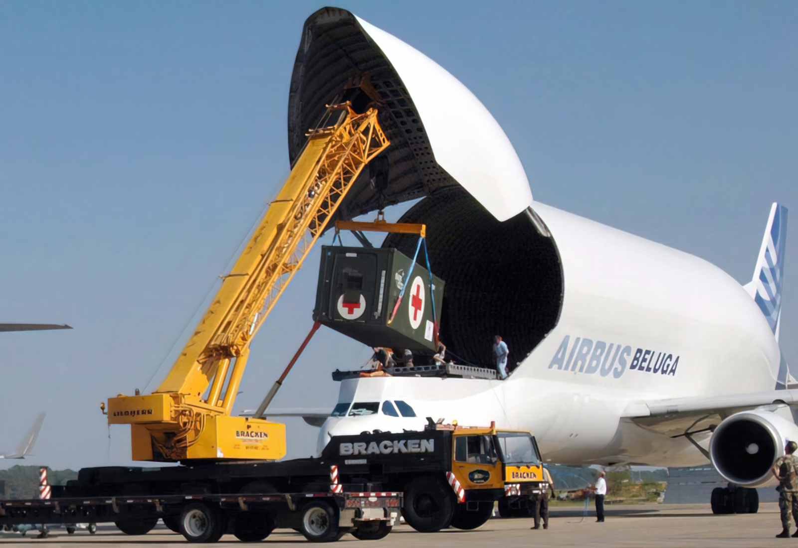 Airbus A300 600st Beluga Transport 4 (2) Military A4 Photo Print