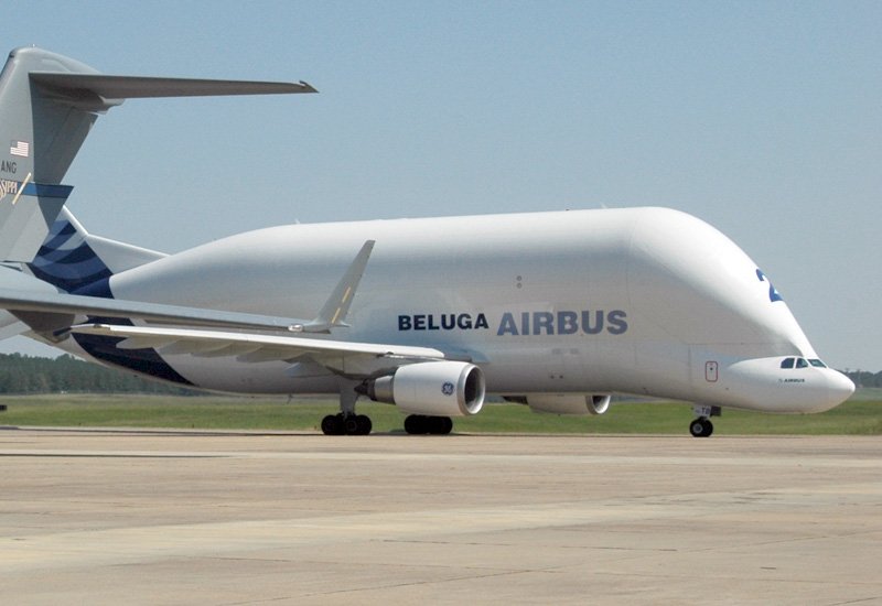 Airbus A300 600st Beluga Transport Military A4 Photo Print