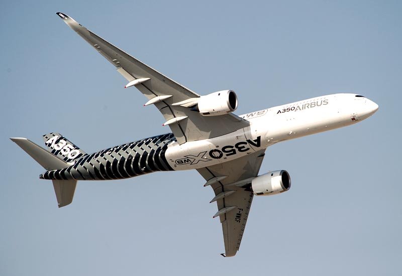 Airbus A350 2 Military A4 Photo Print