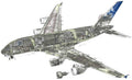 Airbus A380 cutaway A4 Photo Print