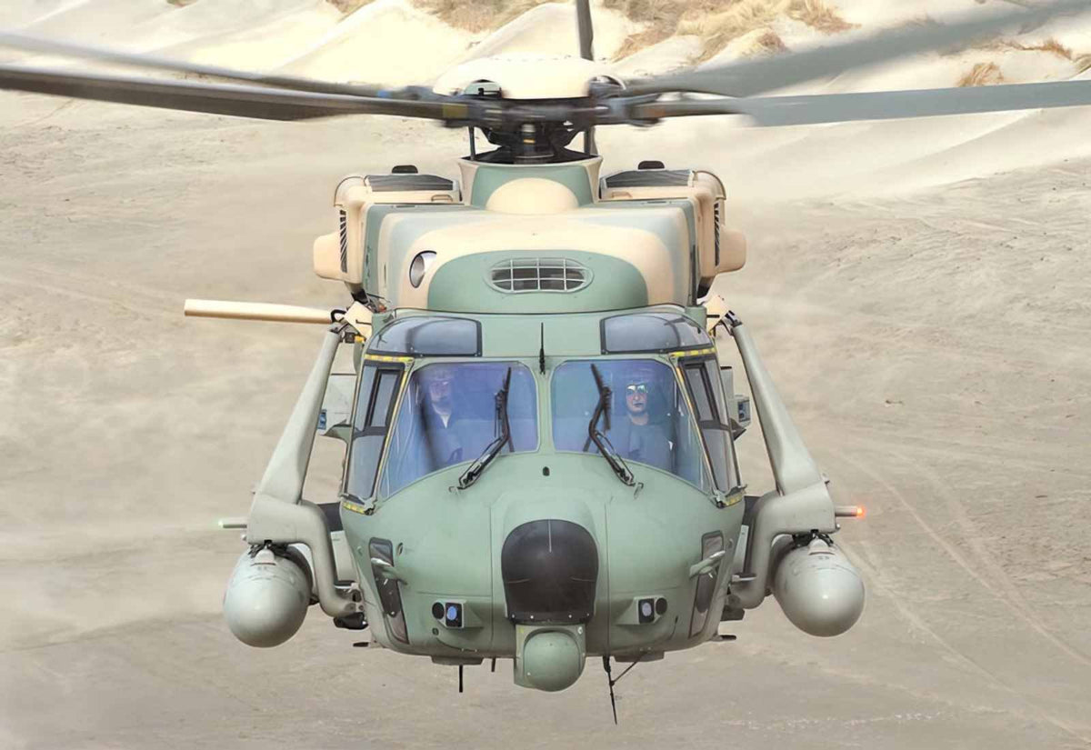 Airbus Helicopters Mrh90 Taipan Medium Helicopter Australia (2) Military A4 Photo Print