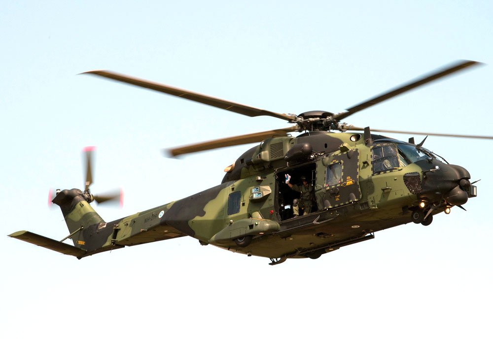 Airbus Helicopters Nhindustries Nh90 Medium Lift Transport Helicopter 2 Military A4 Photo Print