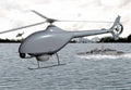 Airbus Helicopters Vsr700 Unmanned Helicopter Drone France (2) Military A4 Photo Print
