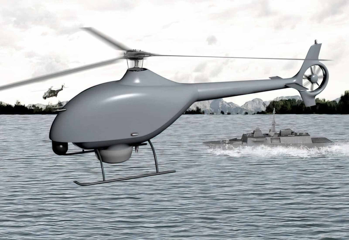 Airbus Helicopters Vsr700 Unmanned Helicopter Drone France (2) Military A4 Photo Print