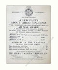 Airco Royal Mail Vintage Retro Advert Poster A4 Photo Print