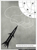 Aircraft Missiles Rocket Vintage Retro Advert Poster A4 Photo Print