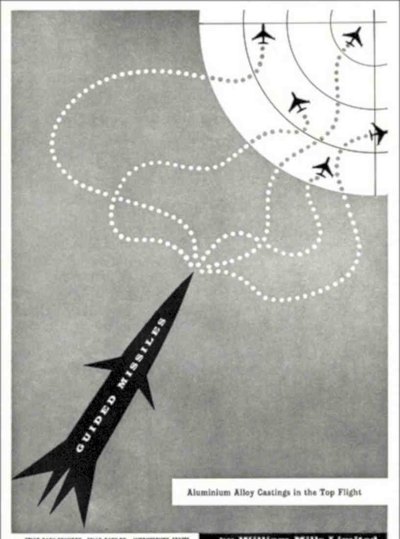 Aircraft Missiles Rocket Vintage Retro Advert Poster A4 Photo Print