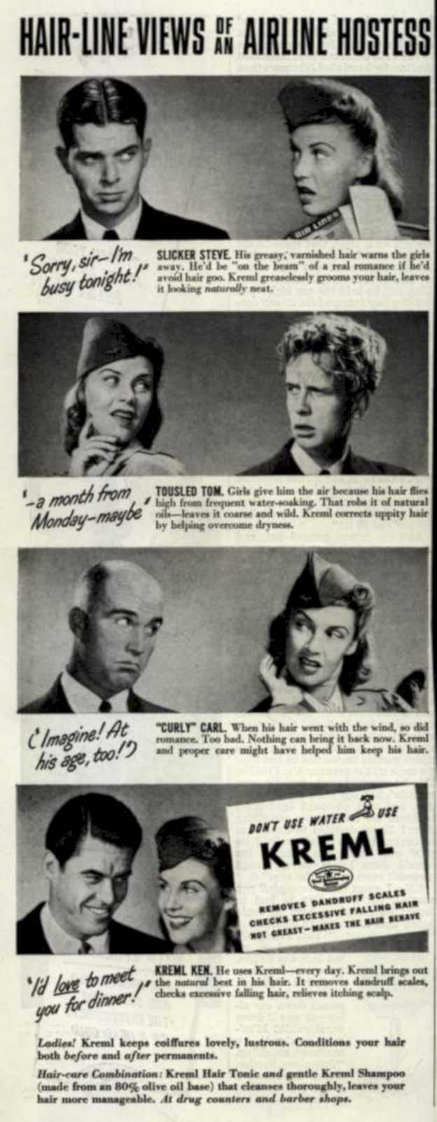 Airline Hostesses Krem Vintage Retro Advert Ads A4 Photo Print