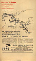 Airline Route Map Vintage Retro Advert Ads A4 Photo Print