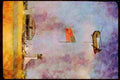 Airshow Aircraft Planes 010009 CH 47 Helicopter With American Flag A4 Limited Edition Watercolour Print
