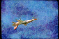 Airshow Aircraft Planes 010052 Thunderbird T 38 Flying Upside Down A4 Limited Edition Watercolour Print