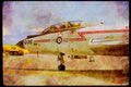 Airshow Aircraft Planes 010081 CF 101 On Ground A4 Limited Edition Watercolour Print