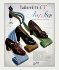 Airstep Shoes Models Vintage Retro Advert Poster A4 Photo Print