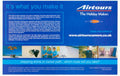 Airtours Beach Holiday Vintage Retro Advert Poster A4 Photo Print