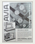 Aivia Olympic Range Vintage Retro Advert Poster A4 Photo Print