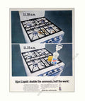 Ajax Liquid Stove Vintage Retro Advert Poster A4 Photo Print