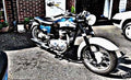 Ajs 14S motorbike A4 Photo Print