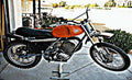 Ajs 250 Stormer motorbike A4 Photo Print
