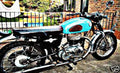 Ajs 250 motorbike A4 Photo Print