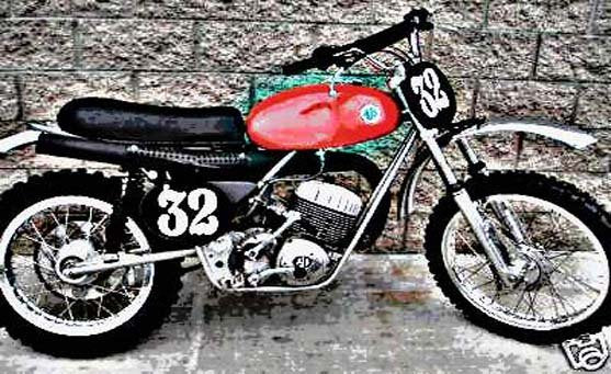 Ajs 370 Stormer motorbike A4 Photo Print