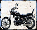 Ajs Dd125E Mk3 12 01 Motorbike Vintage Aged A4 Photo Print